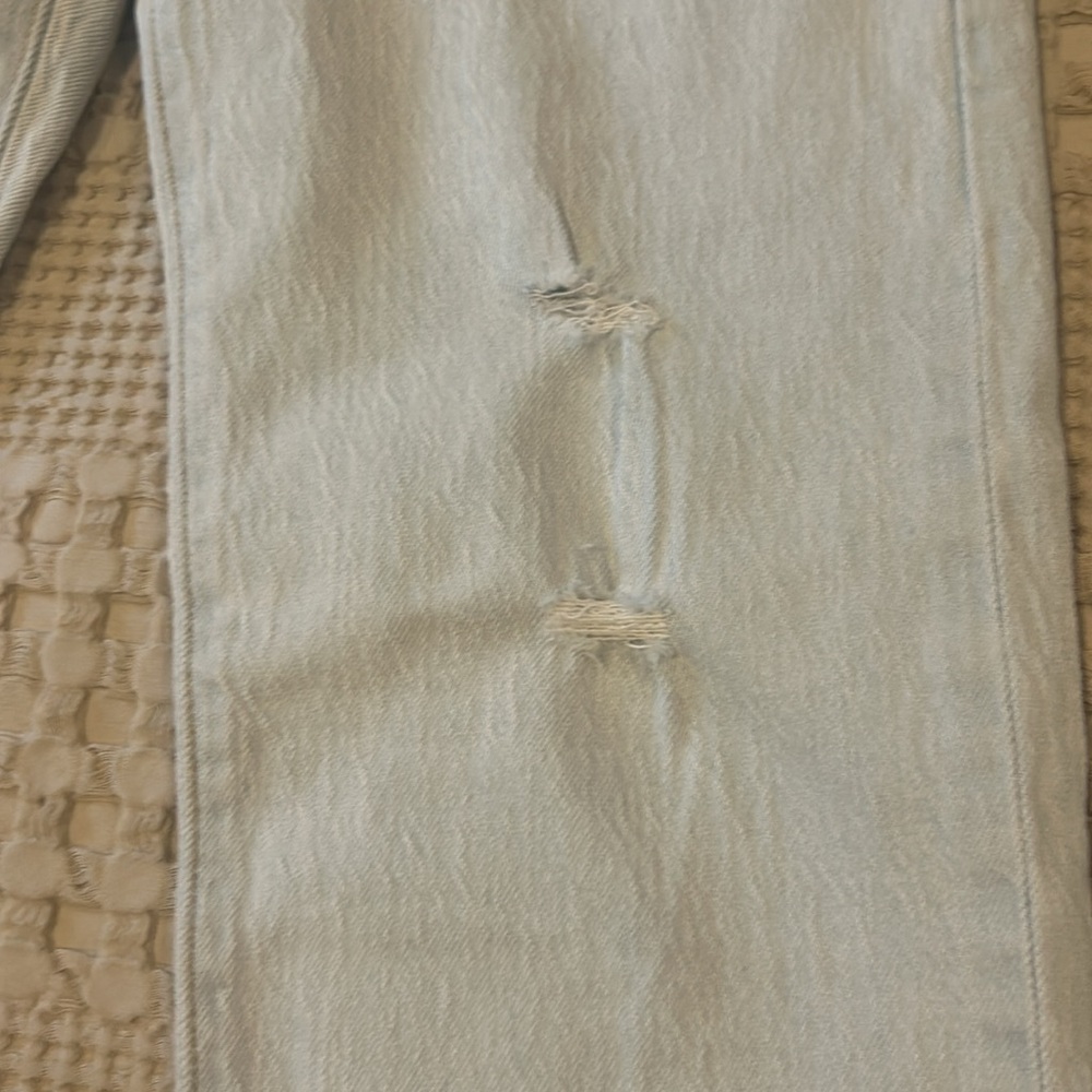 LEVI’S WEDGIE STRAIGHT denim jeans light wash NEW 25x28 bucket 4 - Picture 3 of 8